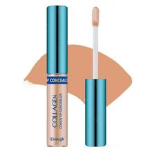 Enough консилер для лица коллаген Collagen Cover Tip Concealer SPF36 PA+++ (02), 9 гр