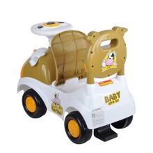 Toysmax каталка Коровка оранжевая