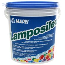 Быстросхватывающееся гидравлическое вяжущее для остановки водных протечек Lamposilex