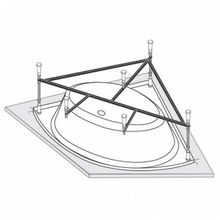 Каркас к ваннам VAGNERPLAST Veronela corner, Cavallo corner, Catalina, Iris 140x140