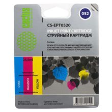 Картридж струйный Cactus CS-EPT0520 многоцветный для Epson Stylus Color 400 440 460 600 640 650 660 