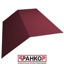 Планка конька плоского GL145х145 мм L=3 м, РЕ