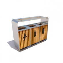 Урна для раздельного сбора «ТРИО»