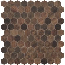 Мозаика Vidrepur Hexagon Hex Woods № 4701 (на сетке) 30,7х30,7