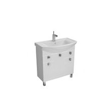 Triton Мебель для ванной Диана 80 R, ящики, зеркало-шкаф