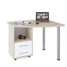 Сокол Стол компьютерный Сокол КСТ-102Л левый цвет дуб сонома белый ID - 292111