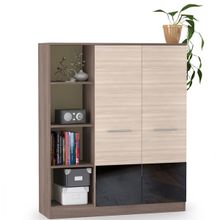 Нижегородмебель и К Брайтон 2023 Стеллаж широкий ID - 295574