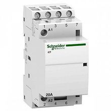 Модульный контактор iCT 4P 20А 400 240В AC | код. A9C22824 | Schneider Electric