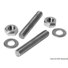 Osculati SS stud kit for cleats 10x60 mm, 40.142.10