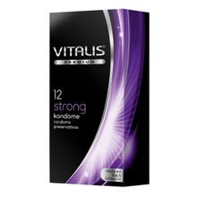 R&S GmbH Презервативы с утолщённой стенкой VITALIS PREMIUM strong - 12 шт.