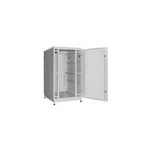 NT PRACTIC   METAL 27-810 G Шкаф 19 напольный, серый 27U 800*1000, дверь металл перф. (3ч)