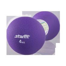 STARFIT Гантель неопреновая DB-202 4 кг, фиолетовая