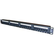 Патч-панель Rexant  UTP, 24 порта, RJ45, 5e, 19", 1U