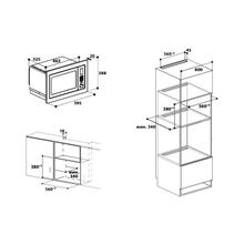 Indesit Микроволновая печь Indesit MWI 121.2 X