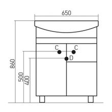 Mixline Мебель для ванной Версаль 65 L