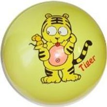 Мяч силиконовый TB05 20см (одноцветный с изображением)