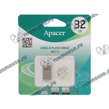 Накопитель USB flash 32ГБ Apacer "AH111" AP32GAH111CR-1 (USB2.0) [141716]