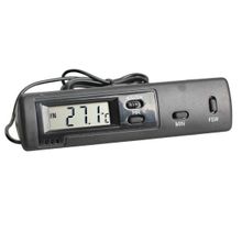 Автомобильный цифровой термометр с часами