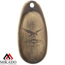 Блесна вращающаяся Mikado BLASTER № 4 состаренное золото