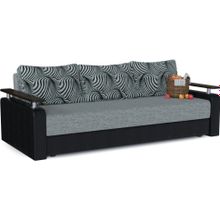 Смарт Диван прямой Марракеш Ганни Блэк еврокнижка