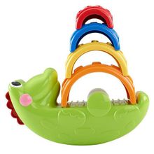 Fisher Price (MATTEL) Fisher-Price Игрушка-пирамидка "Крокодильчик" CDC48