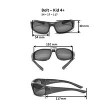 Real Kids для мальчика 4-7 лет Bolt Black Lime