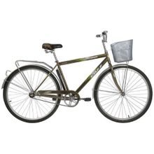Велосипед FOXX Boy FUSION коричневый 28" 20" с корзиной