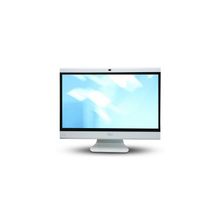 Моноблок iRU 313 21.5" HD P G2020 4Gb 500Gb IntHDG DVDRW MCR W7Pro64 white Web клавиатура мышь  mATX p n: