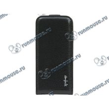 Чехол NavJack "Vellum J019-08" для Apple iPhone 5, черный [112631]