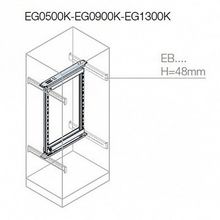 Рама 19 дюймов поворотная, 27HE 1300x600мм |  код. EG1300K |  ABB