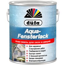 Dufa Aqua Fensterlack 750 мл белая