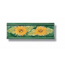 Tonalite Provenzale Listello Tournesol Verde Bottiglia 5x15 см