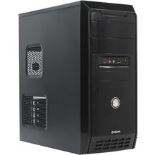 Корпус Miditower Exegate    UN-615    Black ATX 400W (24+4пин)    EX261456RUS