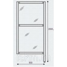 Душевая перегородка 800х2000 мм
