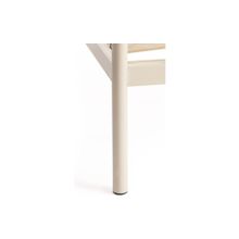 Tetchair Кровать ERIC Wood slat base, Белый (butter white)