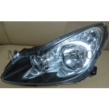 Фара левая OPEL Corsa D 06-07 (тонированная)