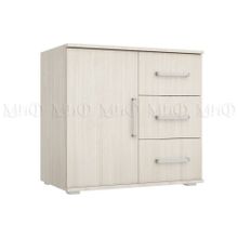 Миф Белла Комод 3 ящика+ 1 дверь, сандал