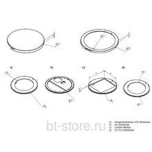 Сдвижная крышка для розетки Bachmann Pix цвет белый