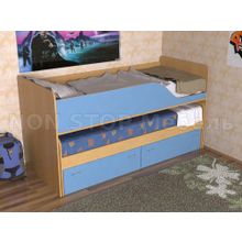 Кровать двухъярусная детская Дуэт-2 выдвижная