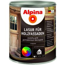 Alpina Lasur fur Holzfassaden 750 мл