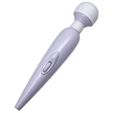 Белый вибромассажёр Mimi Magic Wand - 19,2 см.