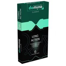 Презервативы с пролонгирующим эффектом DOMINO Classic Long action - 6 шт. (235066)