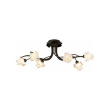 Odeon Light 1372 6 IRIS ODL08 078 коричневый G9 6x40W