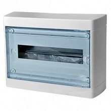 Распределительный шкаф Nedbox, 8 мод., IP41, навесной, пластик, прозрачная дверь, с клеммами |  код. 601245 |  Legrand