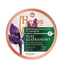 Маска антивозрастная для тонких волос с маслом Шафрана Farmona Herbs 250мл