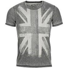 Футболка муж. Tom Tailor 1029744, цвет серый, XL