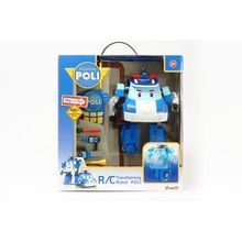 Robocar POLI Робот-трансормер Поли на радиоуправлении (31 см). Управляется в форме машины 83185