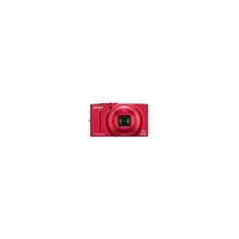 NIKON PhotoCamera  CoolPix S8200 red 16.1Mpix Zoom14x 3.0" 1080p 89Mb SDXC CMOS 1x2.3 IS opt 1minF 26fr s 30fr s EN-EL12
