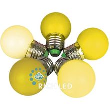 Rich LED RL-BL-E27-G45-Y Лампа для белт-лайт, E27, желтый