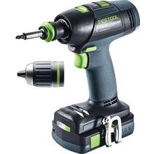 Аккумуляторная дрель-шуруповерт Festool T 18+3 Li 3,1-Compact